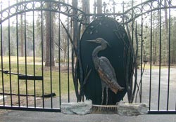 Single Swing Driveway Gate